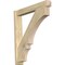Ekena Millwork Balboa Arts & Crafts Rough Sawn Outlooker, Douglas Fir, 6"W x 40"D x 40"H OUT06X40X40BOA03RDF - alternate 1